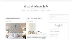 Desktop Screenshot of dreambusiness.info