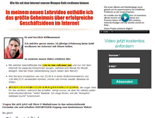 Tablet Screenshot of dreambusiness.de